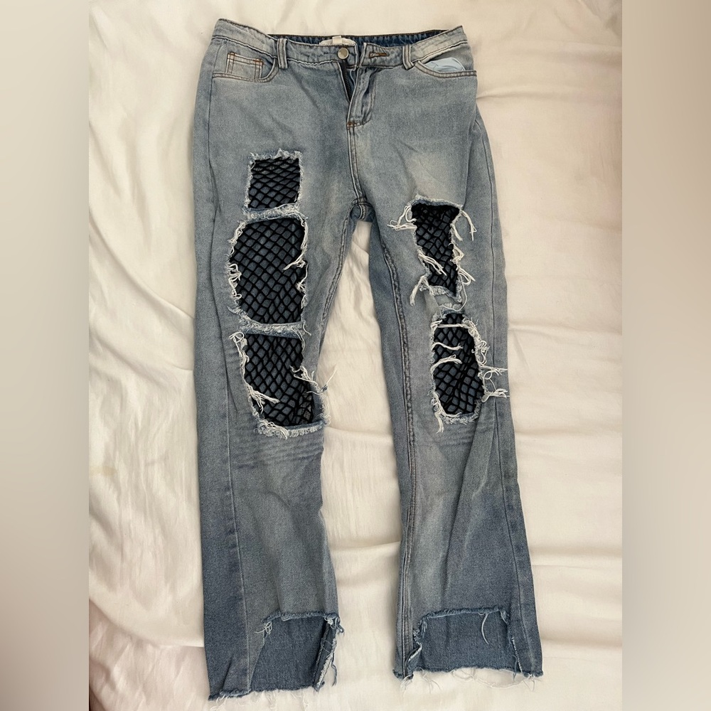 Fishnet jeans - Picture 7 of 10